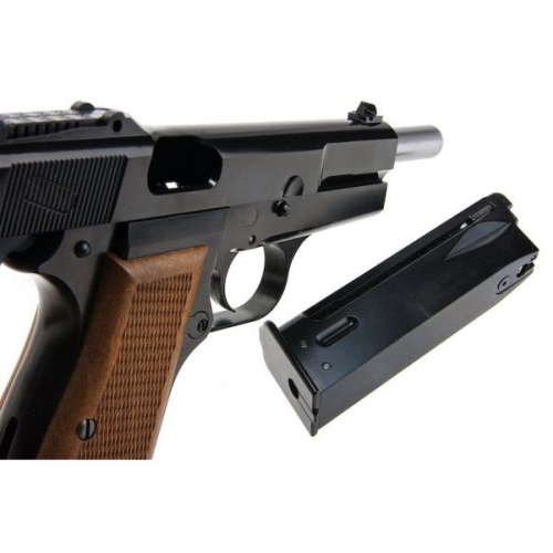 WE-Tech Browning Hi-Power Mk3 Green Gas GBBP (Black) canada